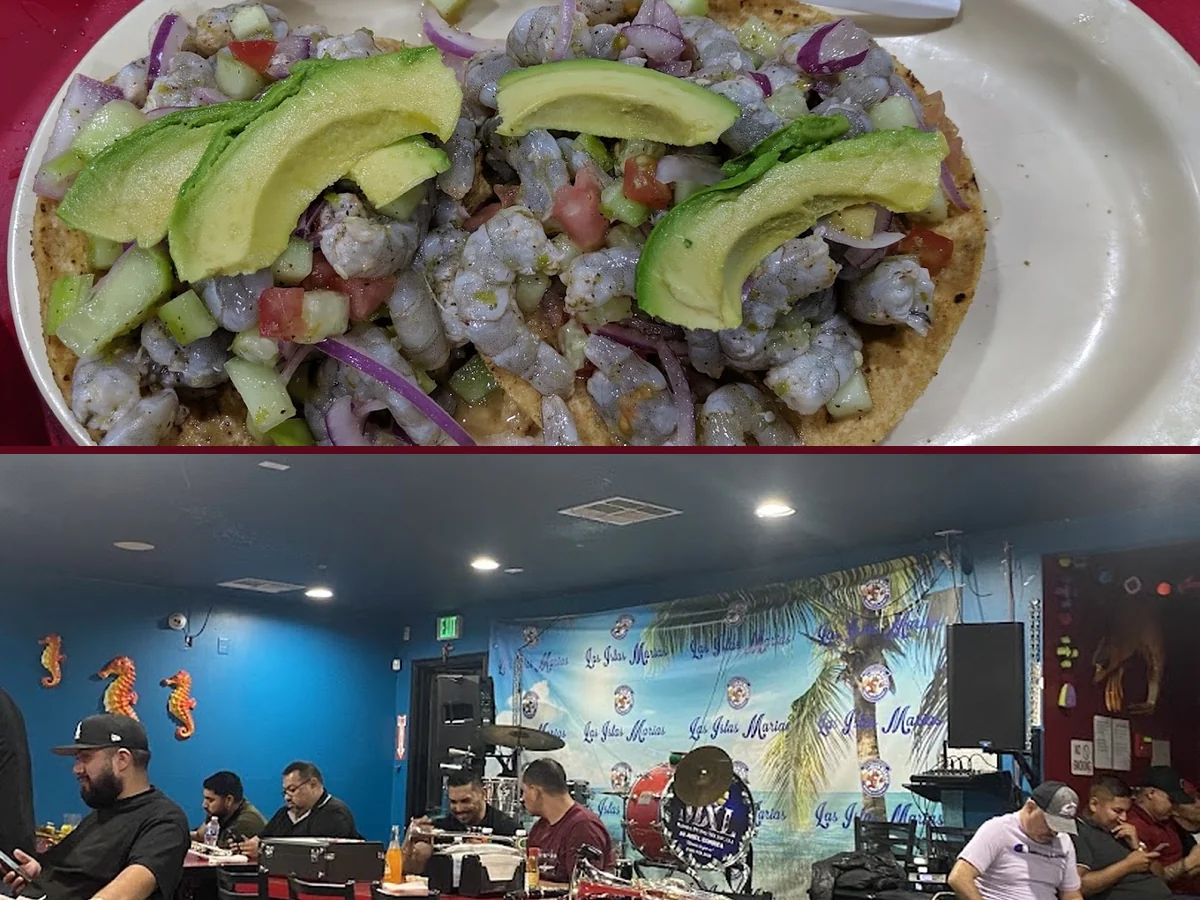 Seafood, cocktails, live music